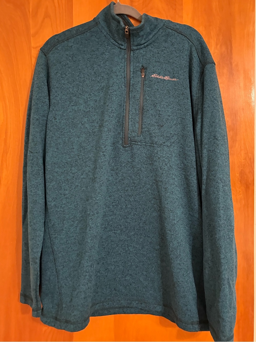 Eddie Bauer Men's 1/4-Zip Fleece Pullover in size TXL (Tall XL)